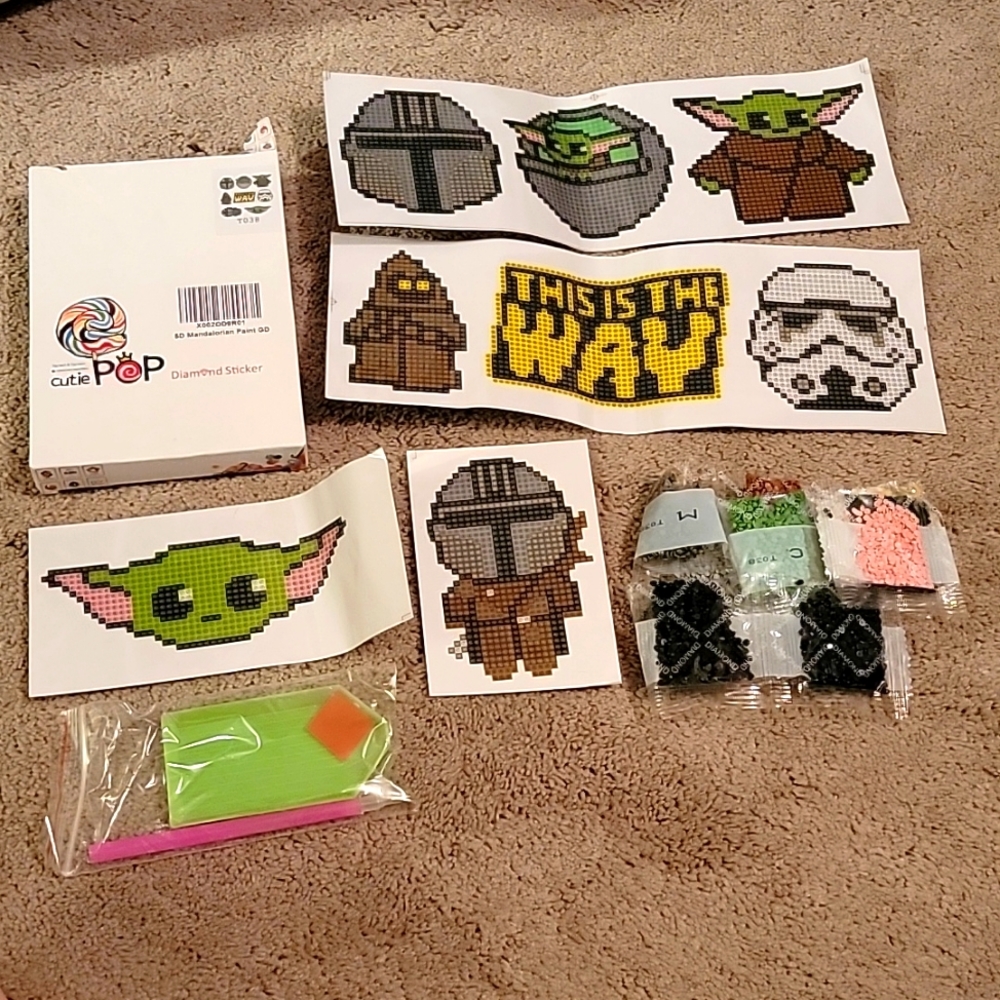 Diamond Sticker Kit - Star Wars Design